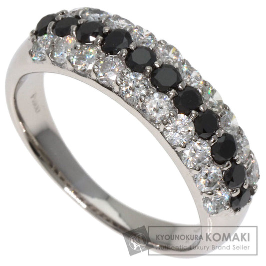 0.7ct Diamond Black　Diamond Ring Platinum PT900  5g　Ladies