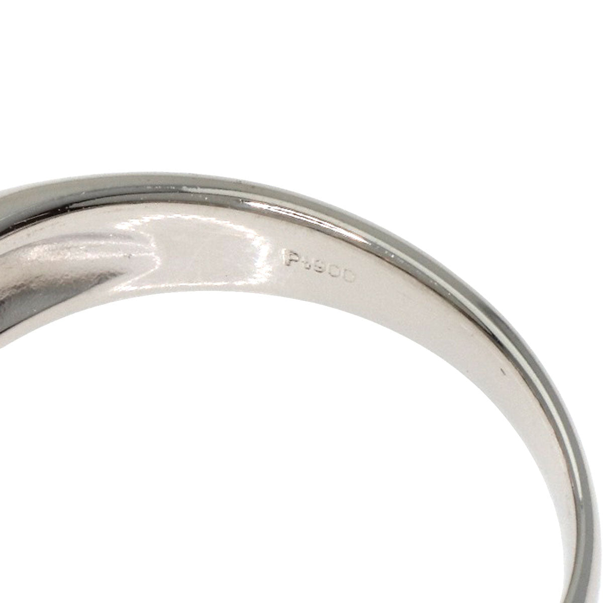 0.7ct Diamond Black　Diamond Ring Platinum PT900  5g　Ladies