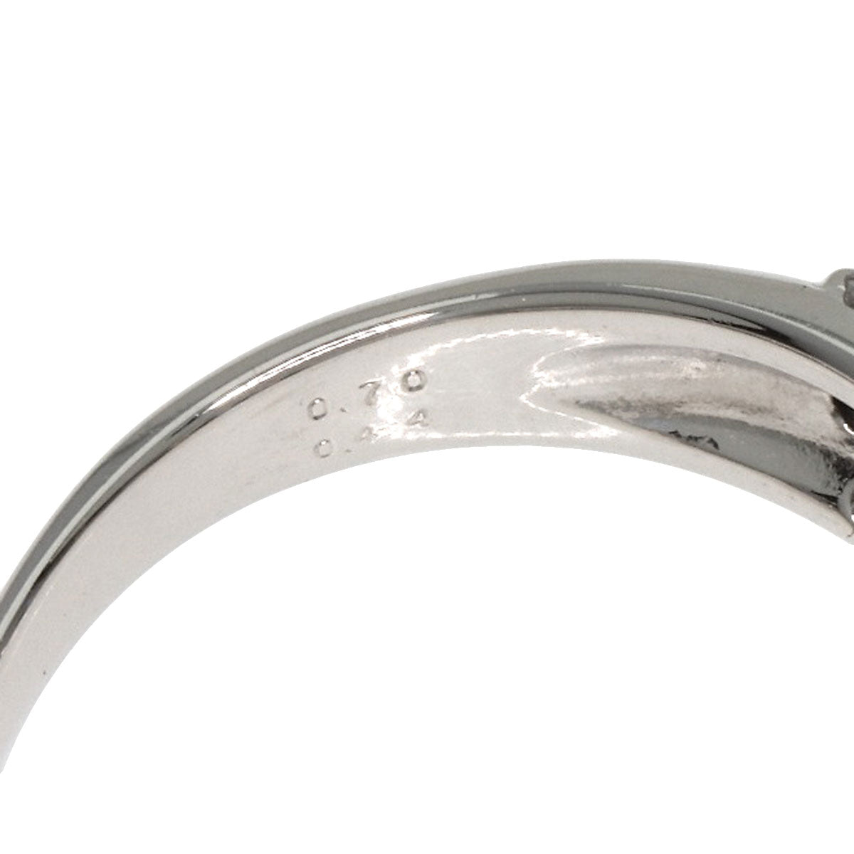 0.7ct Diamond Black　Diamond Ring Platinum PT900  5g　Ladies