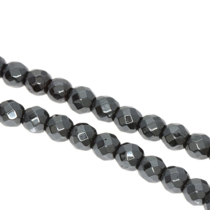 Hematite Pearl Pearl Necklace Silver  12.9g　Ladies