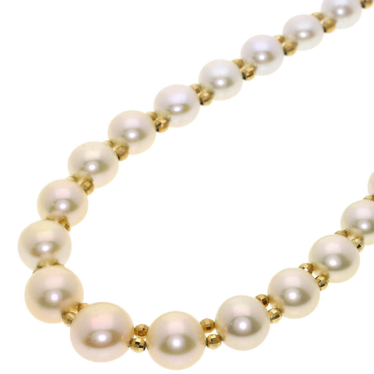 Tamaya Pearl Pearl Necklace K18 Yellow Gold  19.2g　Ladies