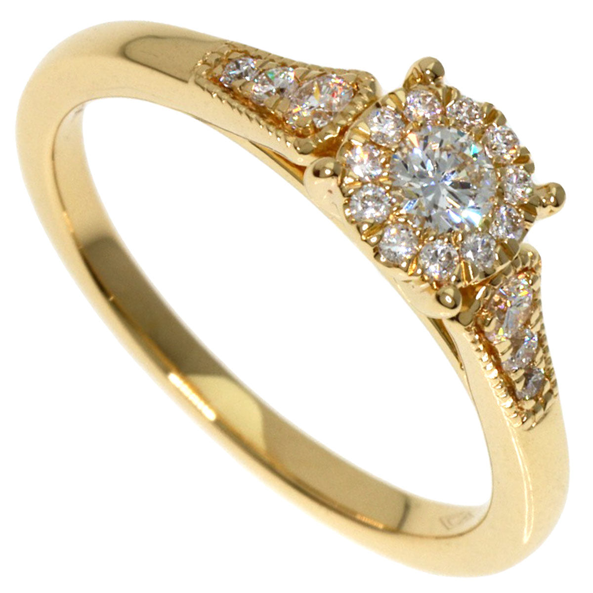 Diamond Ring 18K  3.1g　Ladies
