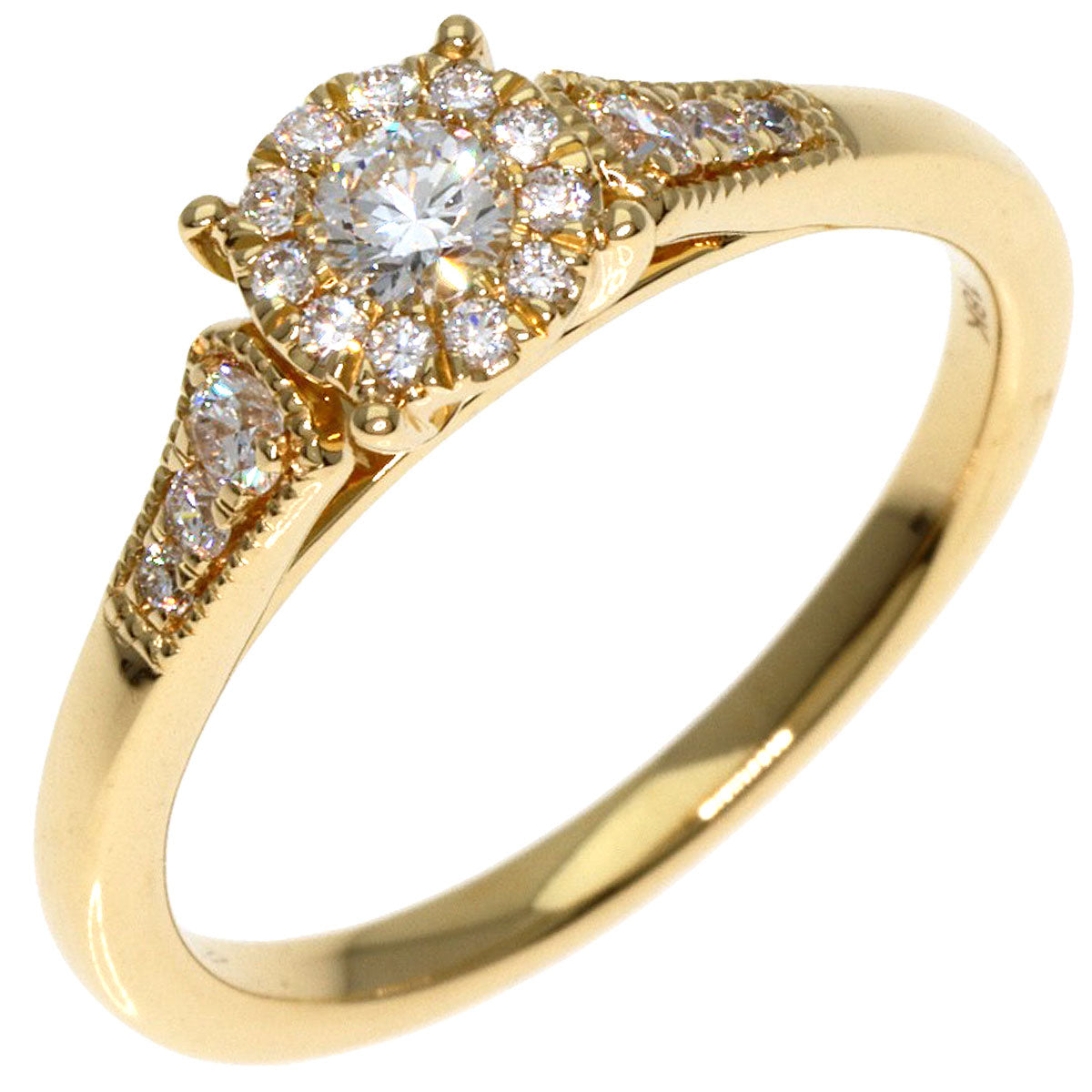 Diamond Ring 18K  3.1g　Ladies