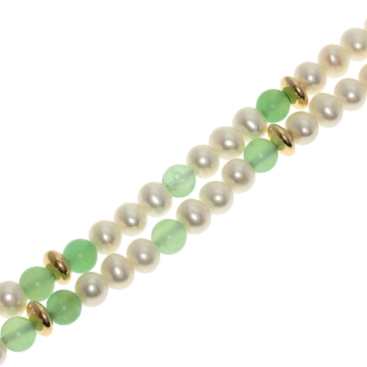kaoruko   Necklace Pearl Pearl Cameo Diamond Color Stone K18 Yellow Gold Ladies