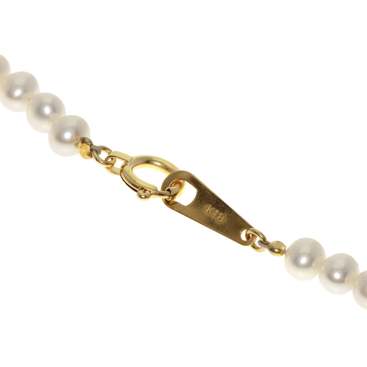 kaoruko   Necklace Pearl Pearl Cameo Diamond Color Stone K18 Yellow Gold Ladies