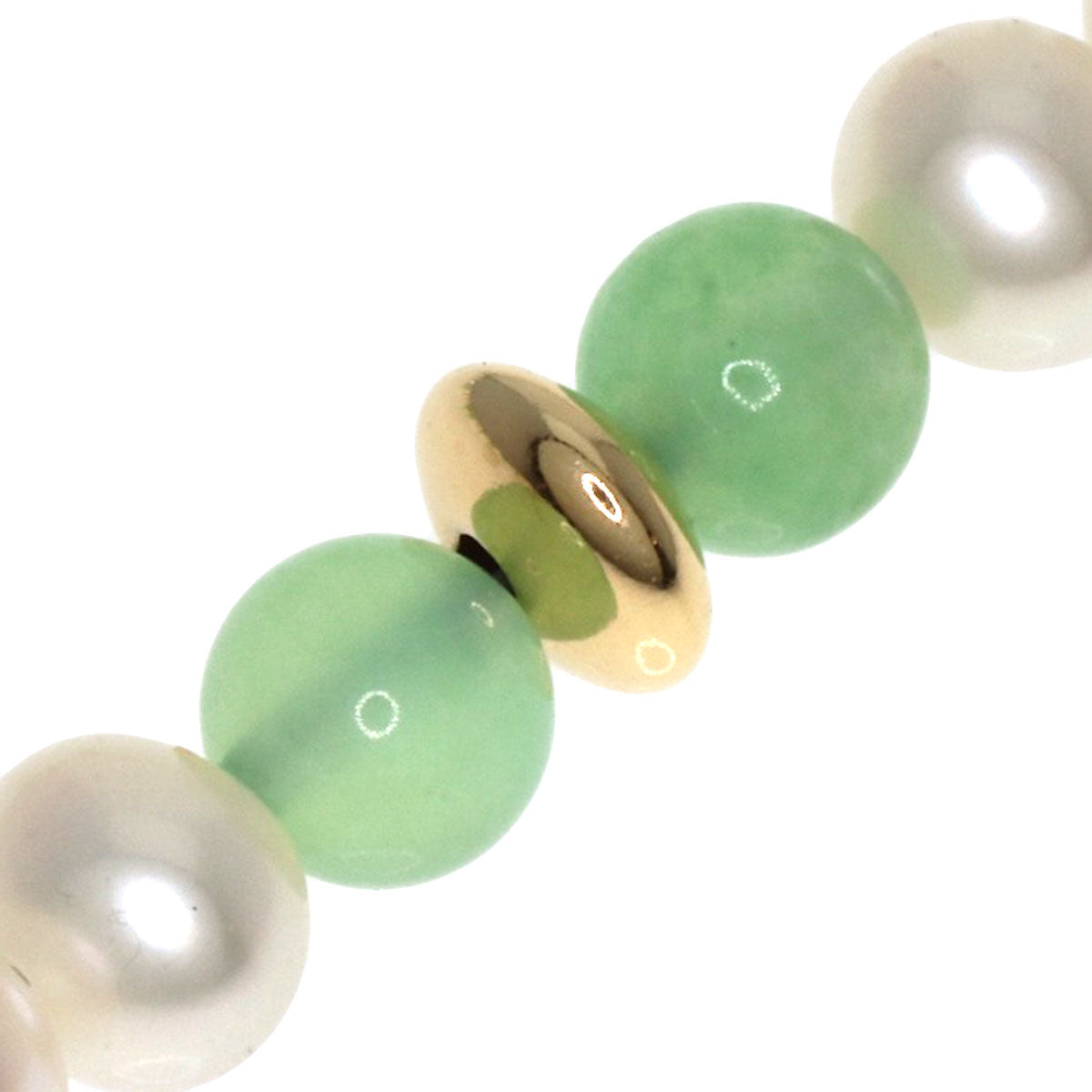 kaoruko   Necklace Pearl Pearl Cameo Diamond Color Stone K18 Yellow Gold Ladies
