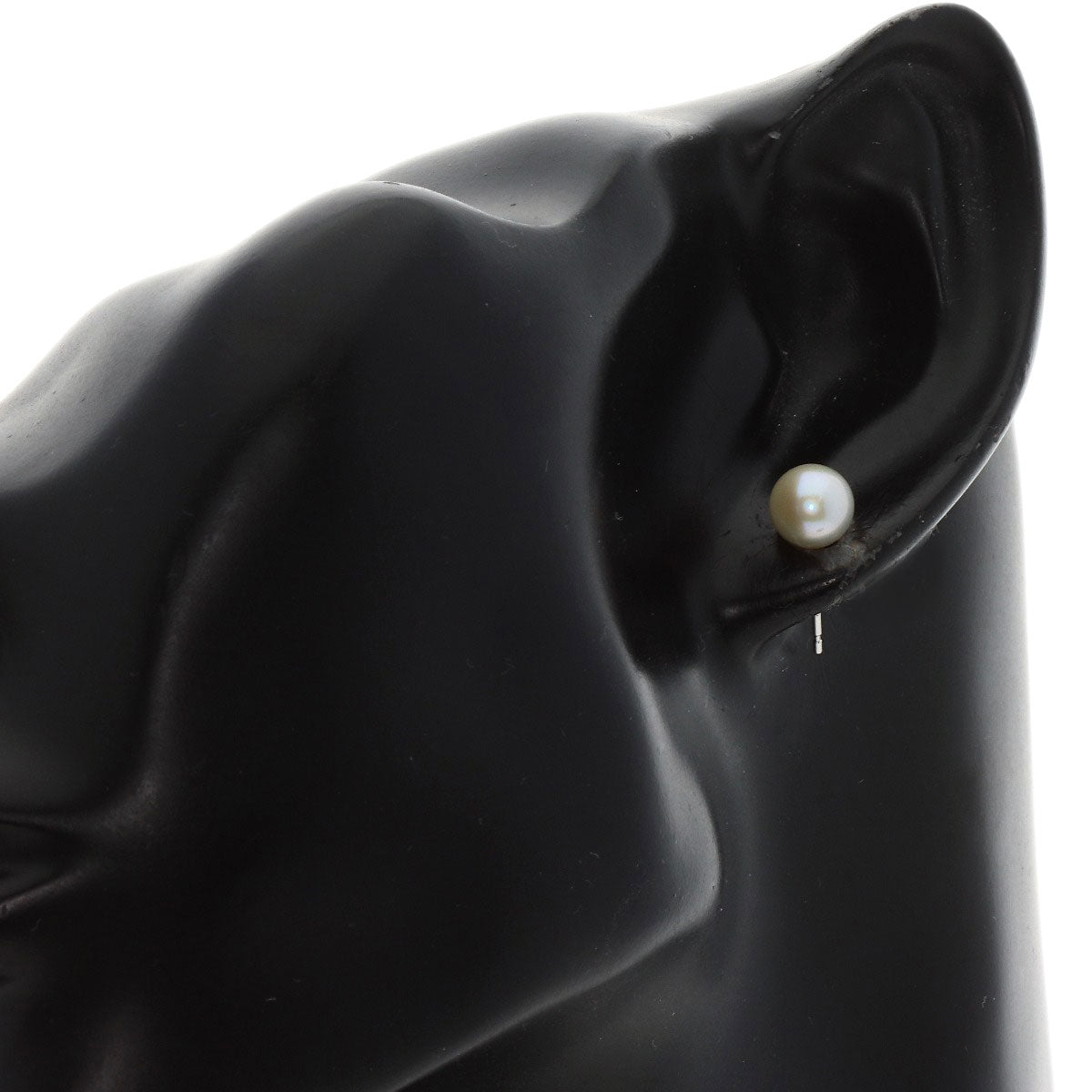 Pearl Pearl earring K14 White Gold K10WG 1.1g　Ladies