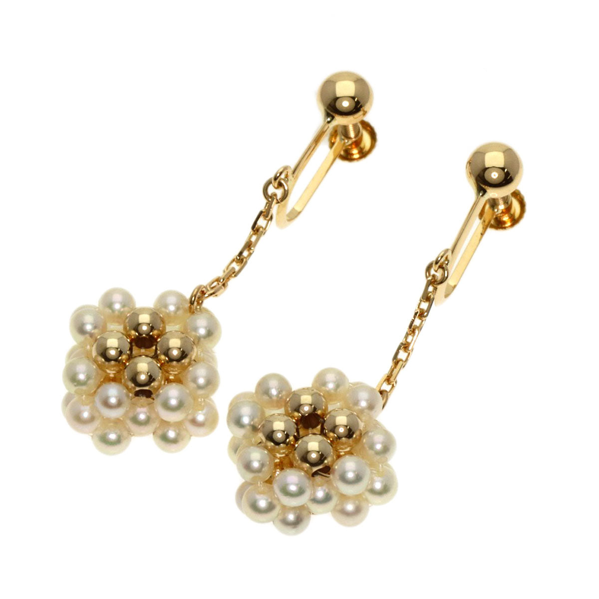 Baby pearl Pearl Earring K18 Yellow Gold  2.6g　Ladies