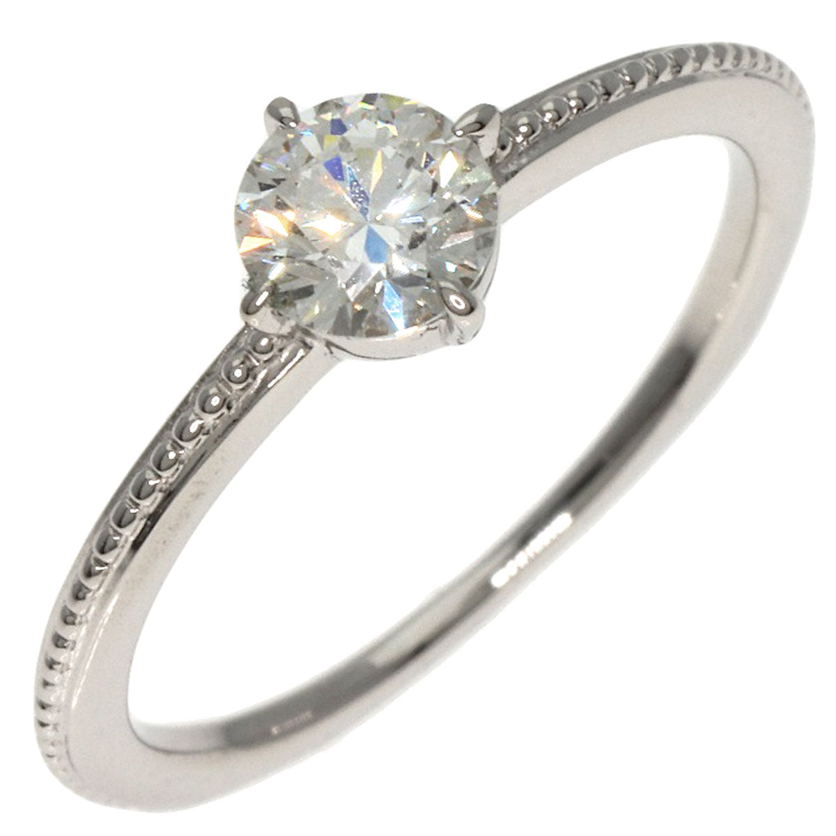 0.346ct Diamond Ring Platinum PT900  1.9g　Ladies