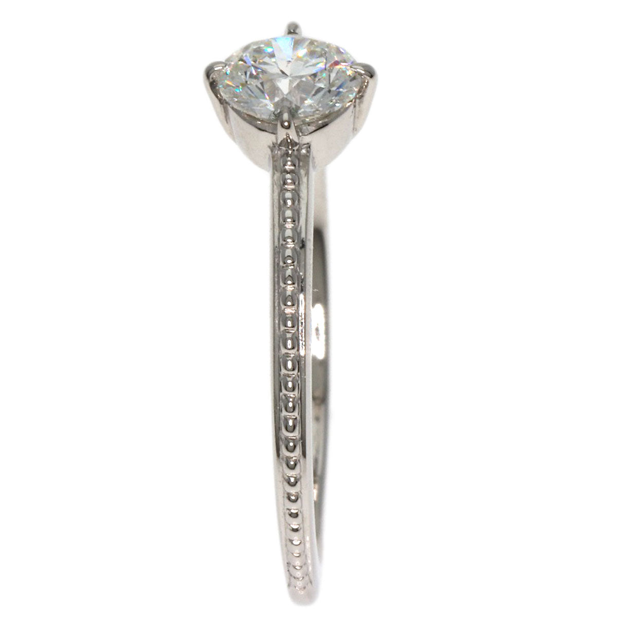 0.346ct Diamond Ring Platinum PT900  1.9g　Ladies