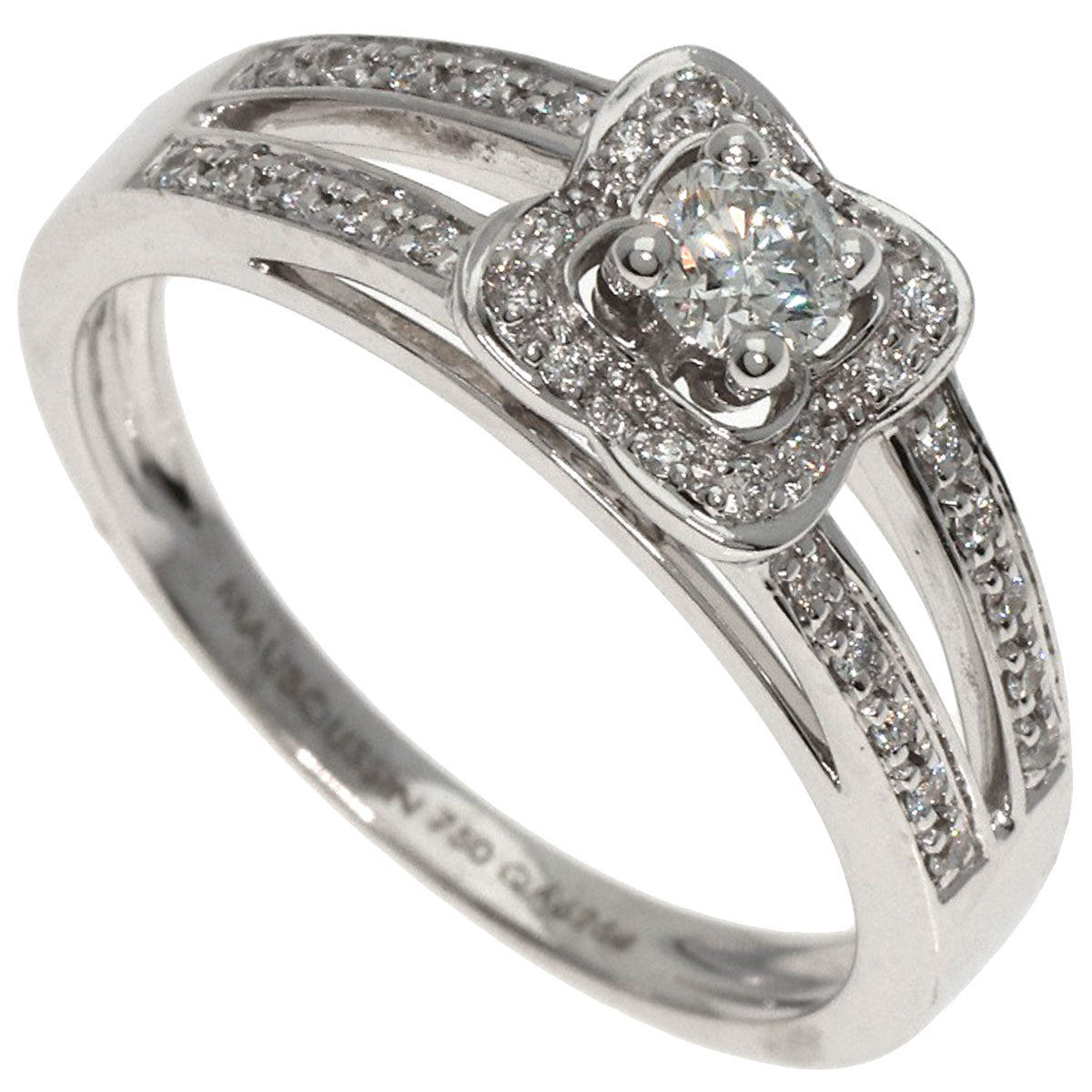 MAUBOUSSIN   Ring Diamond K18 White Gold Ladies