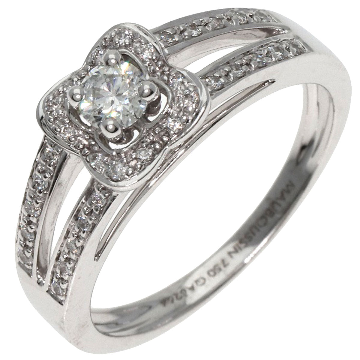 MAUBOUSSIN   Ring Diamond K18 White Gold Ladies