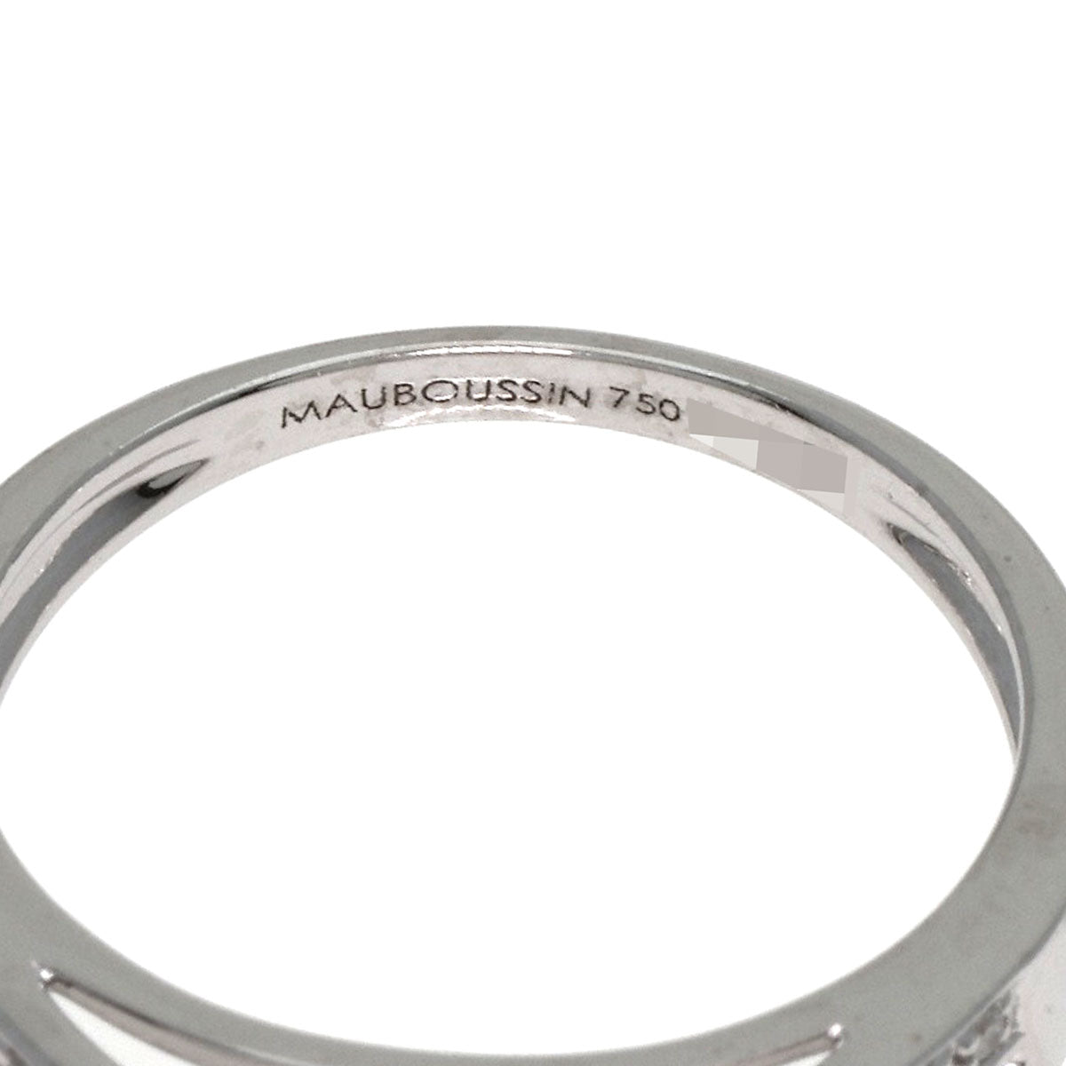 MAUBOUSSIN   Ring Diamond K18 White Gold Ladies
