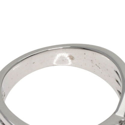 4℃   Ring Diamond K18 White Gold Ladies