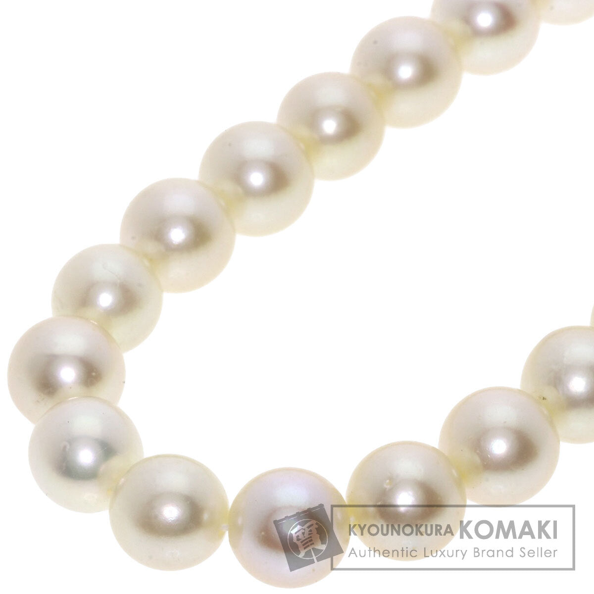 Akoya pearl Pearl Necklace Silver  42.3g　Ladies