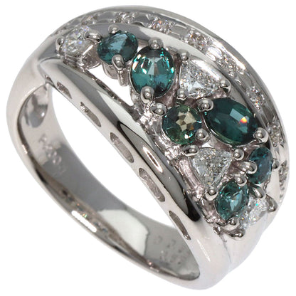 0.68ct Alexandrite Diamond Ring Platinum PT900  7.7g　Ladies