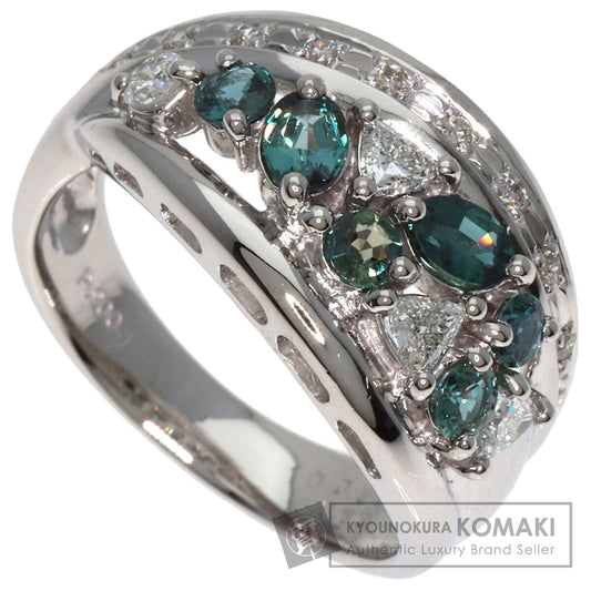 0.68ct Alexandrite Diamond Ring Platinum PT900  7.7g　Ladies
