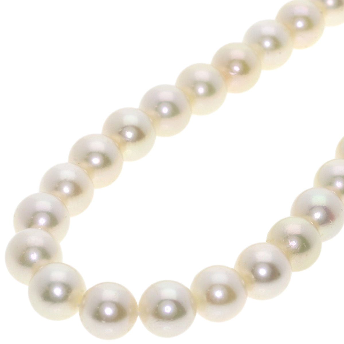 Akoya pearl Pearl Necklace Silver  33.3g　Ladies