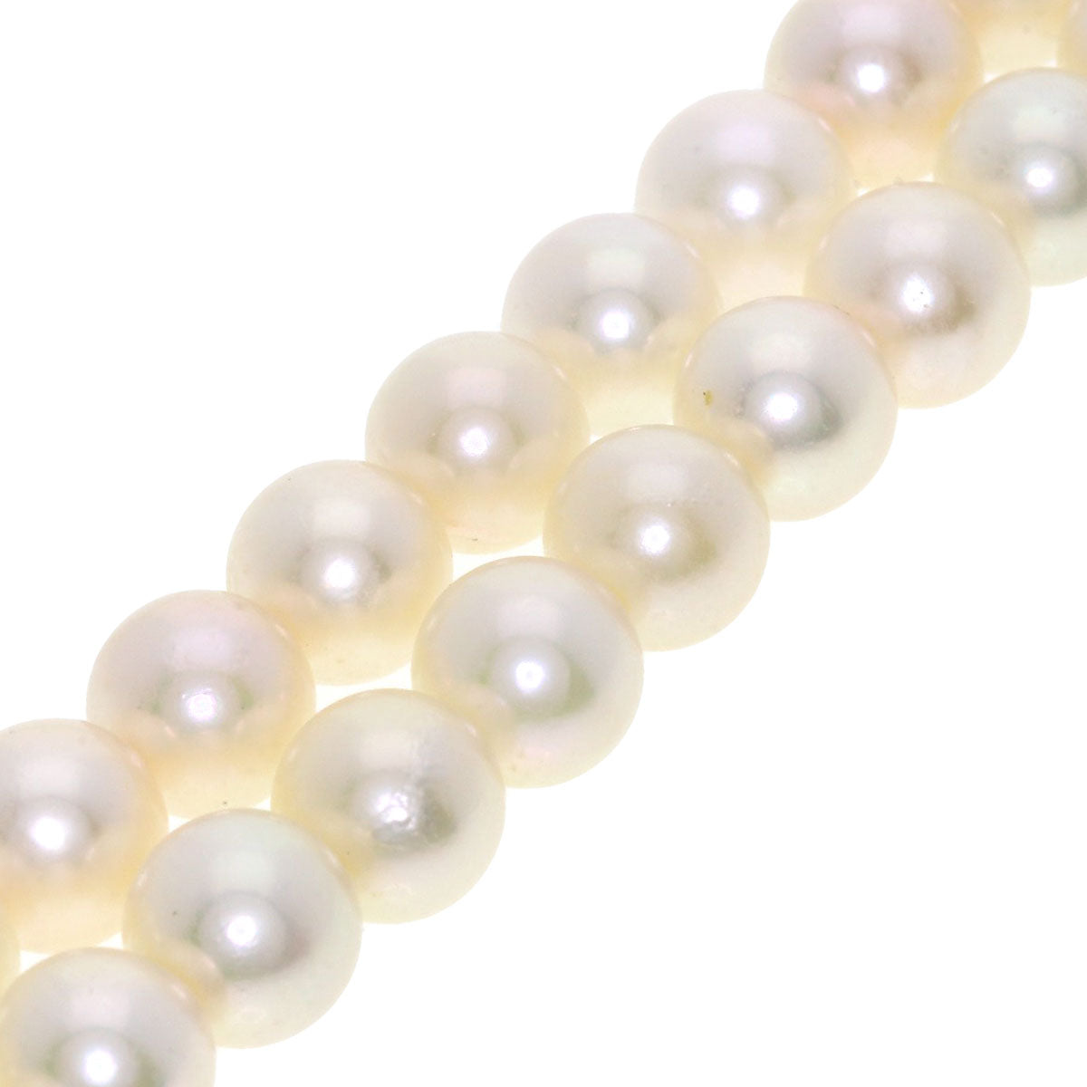 Akoya pearl Pearl Necklace Silver  33.3g　Ladies