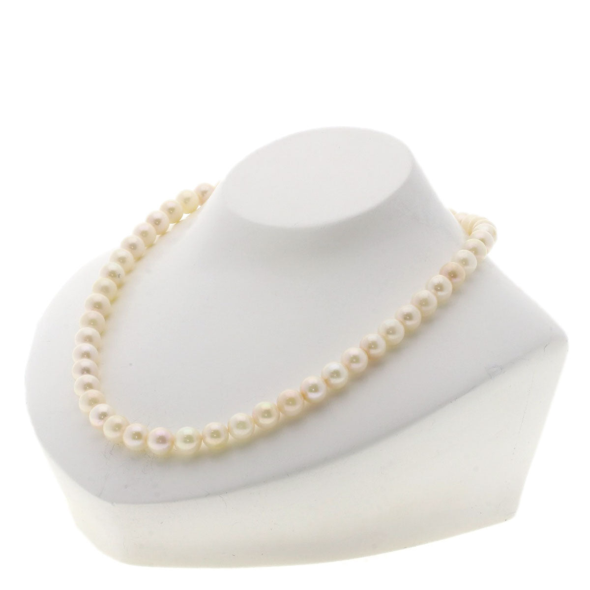 Akoya pearl Pearl Necklace Silver  33.3g　Ladies