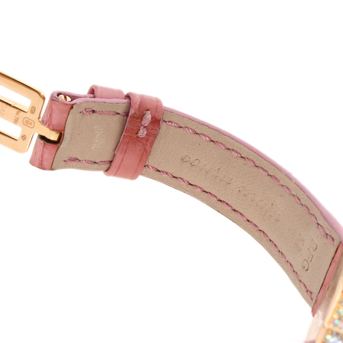HARRY WINSTON Avenue Side Large Watches 310LQR AVEQHM21RR112 K18 Pink Gold/Leather Ladies