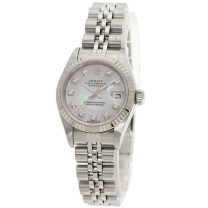 ROLEX DATEJUST 10P Diamond Watches 79174NG Stainless Steel/Stainless Steel Ladies