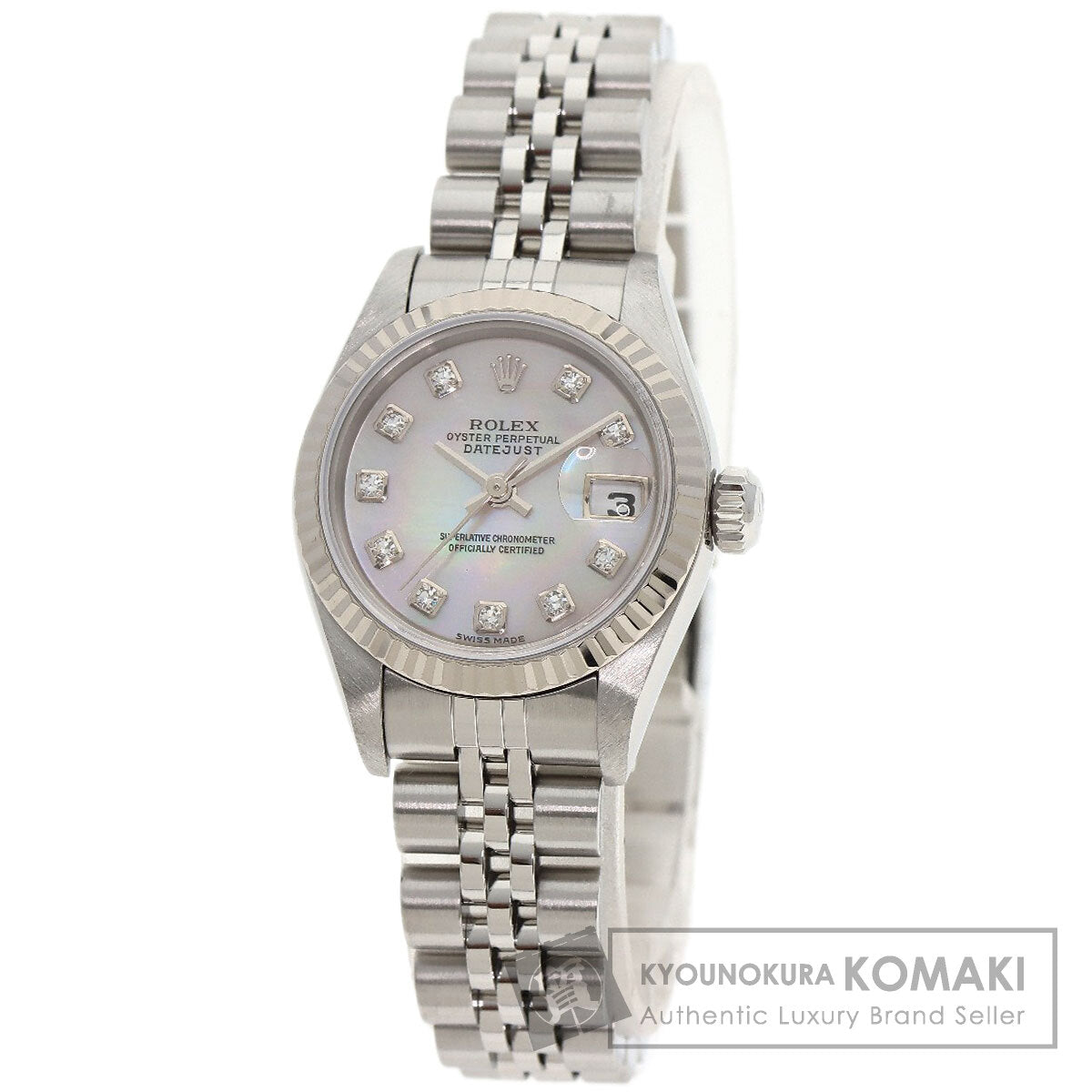 ROLEX DATEJUST 10P Diamond Watches 79174NG Stainless Steel/Stainless Steel Ladies