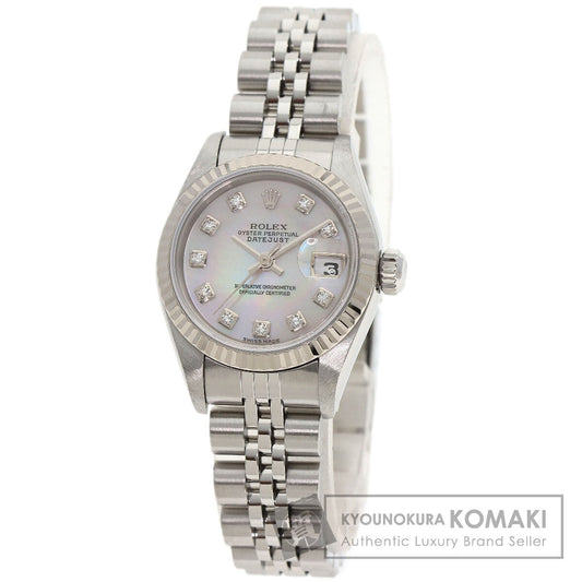 ROLEX DATEJUST 10P Diamond Watches 79174NG Stainless Steel/Stainless Steel Ladies