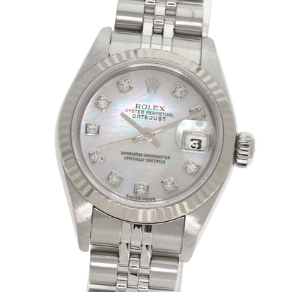 ROLEX DATEJUST 10P Diamond Watches 79174NG Stainless Steel/Stainless Steel Ladies