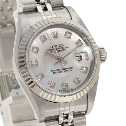 ROLEX DATEJUST 10P Diamond Watches 79174NG Stainless Steel/Stainless Steel Ladies