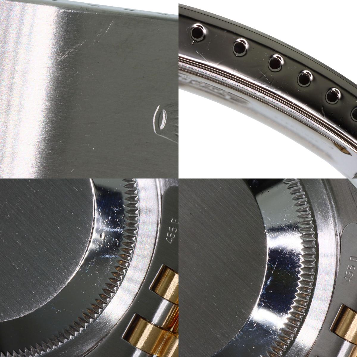 ROLEX DATEJUST 10P Diamond Watches 16233G Stainless Steel/SSxK18YG mens