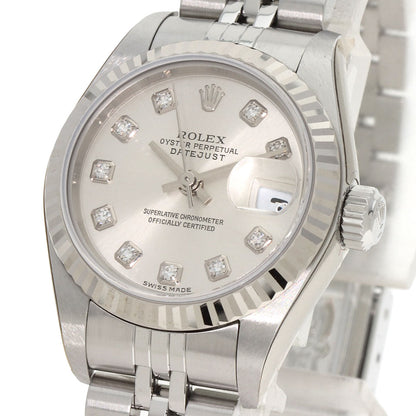 ROLEX DATEJUST 10P Diamond Watches 79174G Stainless Steel/Stainless Steel Ladies