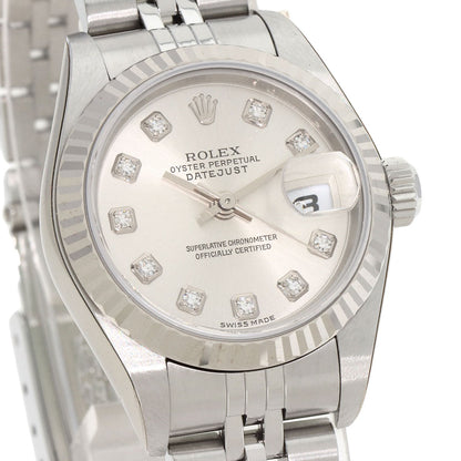 ROLEX DATEJUST 10P Diamond Watches 79174G Stainless Steel/Stainless Steel Ladies