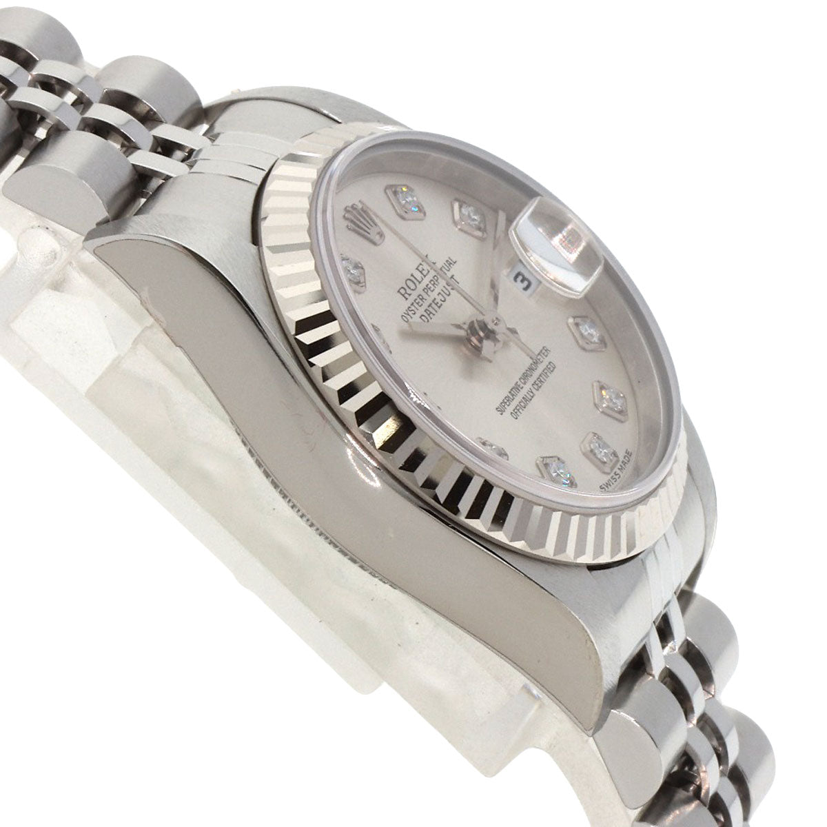 ROLEX DATEJUST 10P Diamond Watches 79174G Stainless Steel/Stainless Steel Ladies