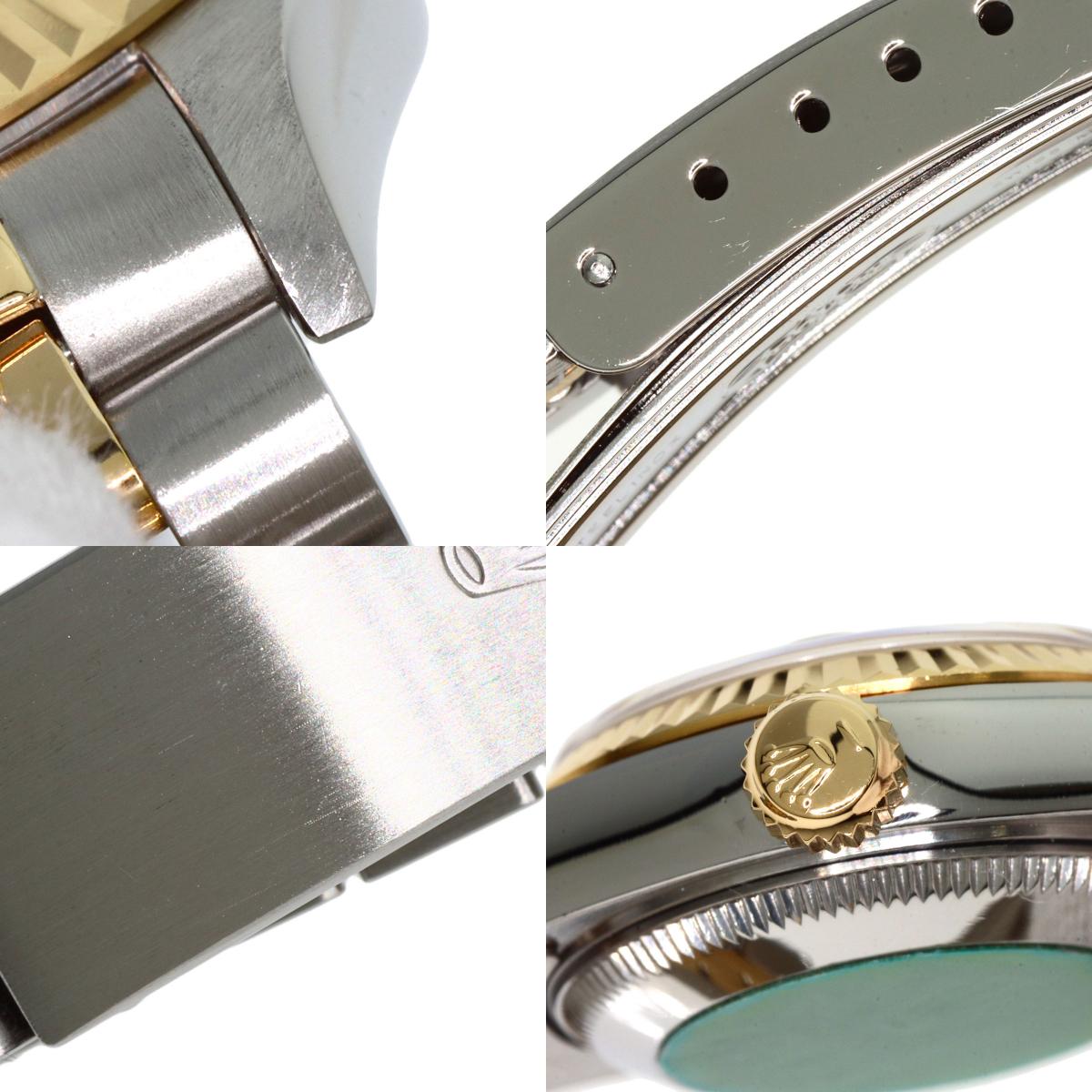 ROLEX DATEJUST 10P Diamond Watches 69173G Stainless Steel/SSxK18YG Ladies