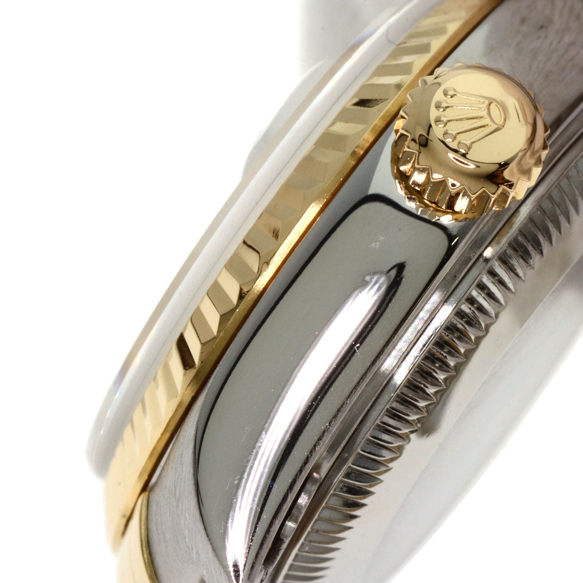 ROLEX Datejust Silver Tapestry Watches 79173 Stainless Steel/SSxK18YG Ladies