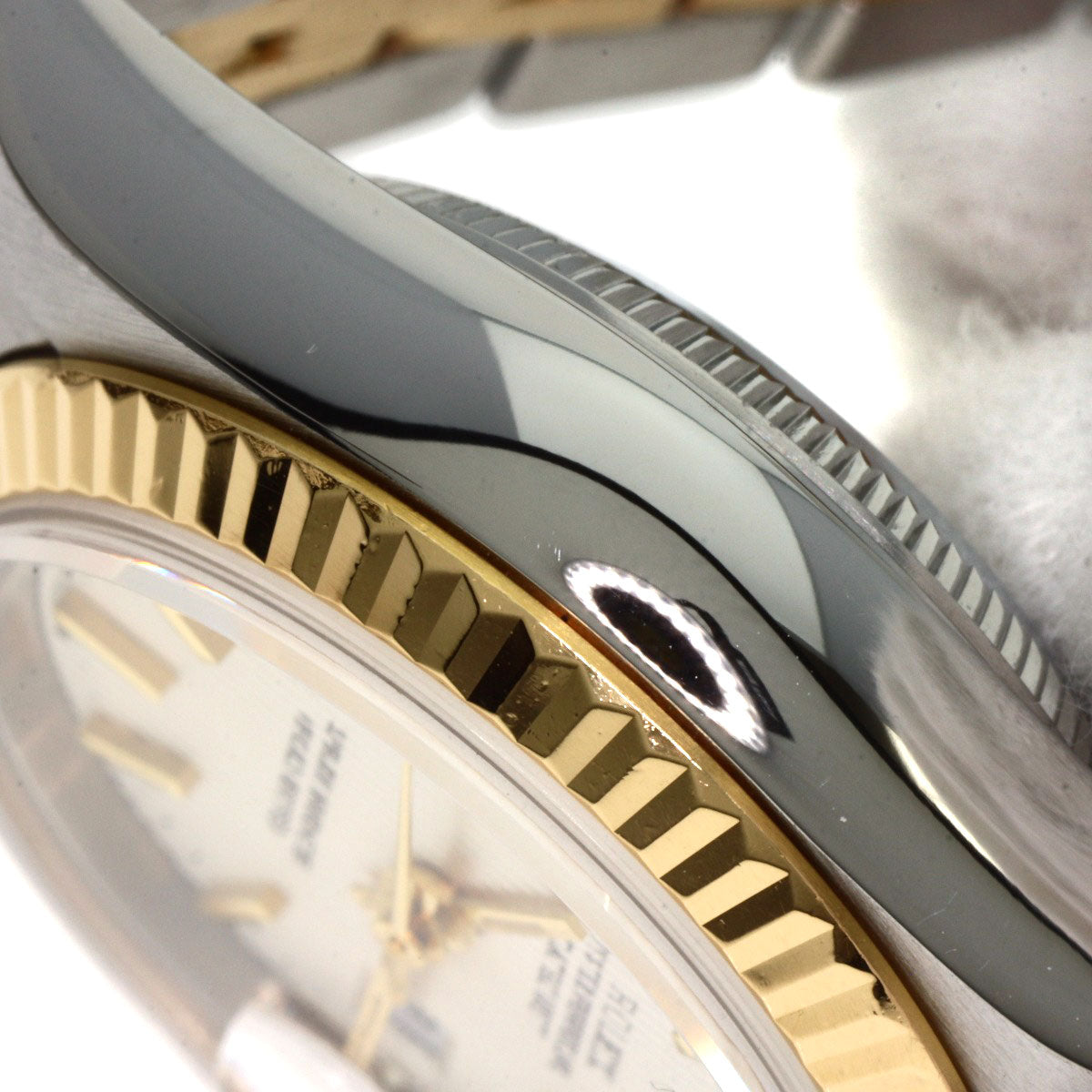 ROLEX Datejust Silver Tapestry Watches 79173 Stainless Steel/SSxK18YG Ladies