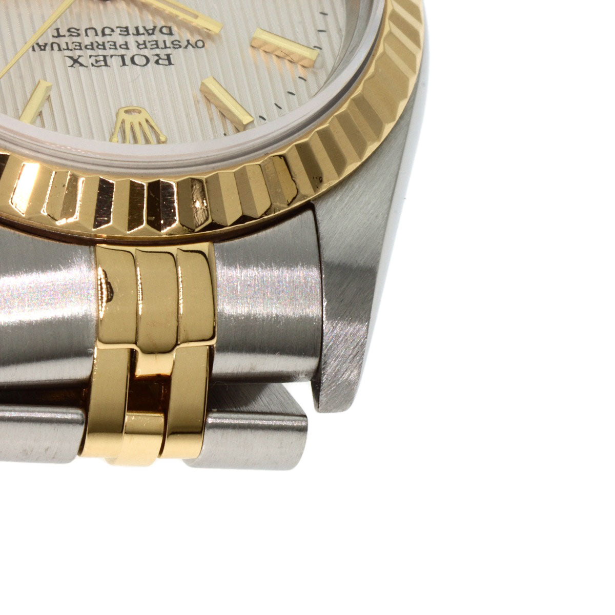 ROLEX Datejust Silver Tapestry Watches 79173 Stainless Steel/SSxK18YG Ladies