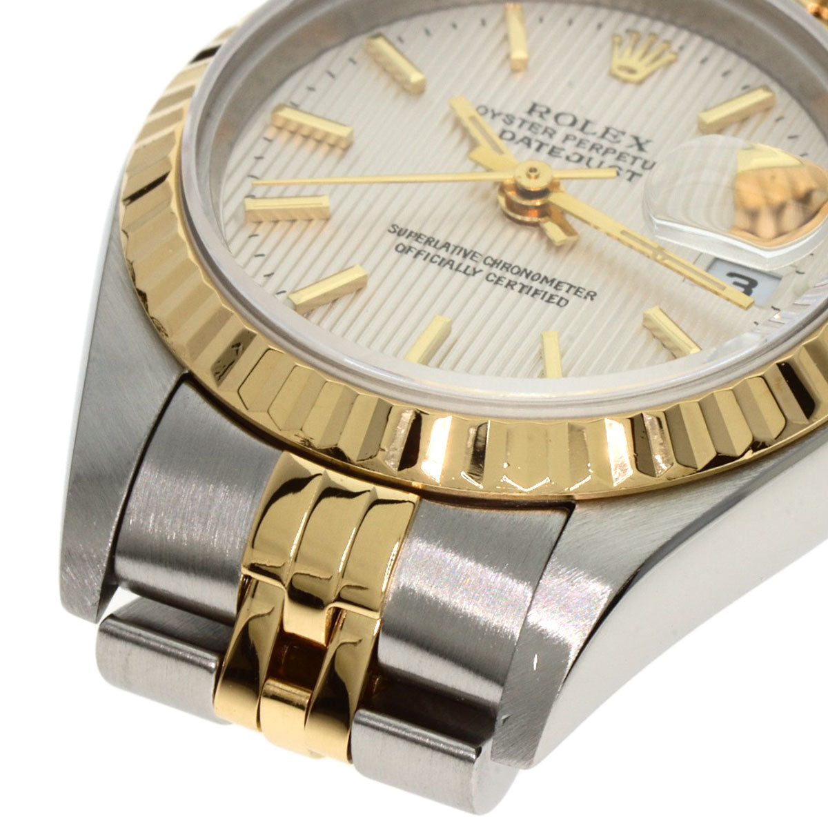 ROLEX Datejust Silver Tapestry Watches 79173 Stainless Steel/SSxK18YG Ladies