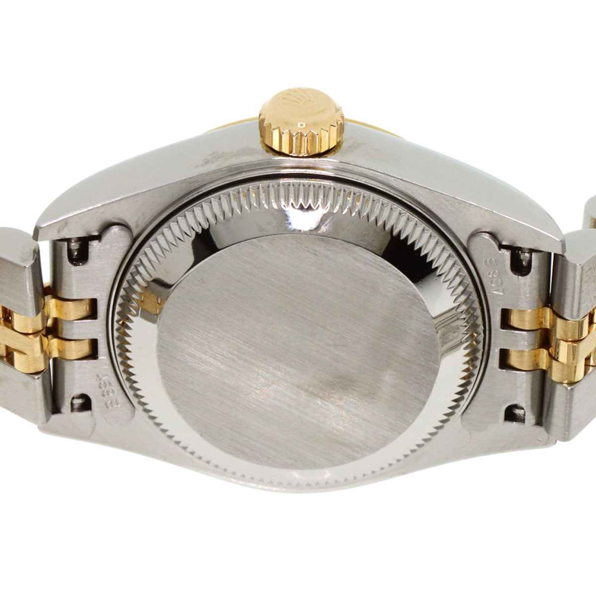 ROLEX Datejust Silver Tapestry Watches 79173 Stainless Steel/SSxK18YG Ladies