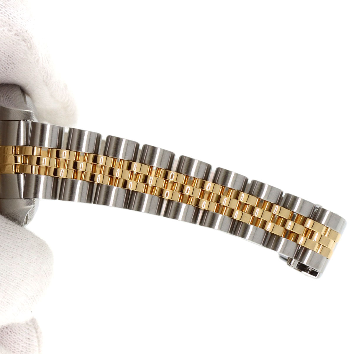 ROLEX Datejust Silver Tapestry Watches 79173 Stainless Steel/SSxK18YG Ladies