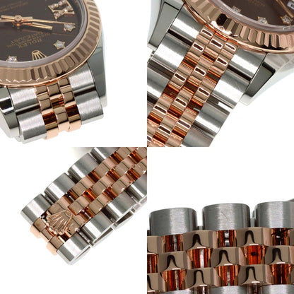 ROLEX Datejust 9P Star Diamond Watches 279171G Stainless Steel/SSxK18PG Ladies