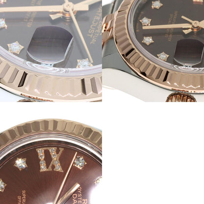 ROLEX Datejust 9P Star Diamond Watches 279171G Stainless Steel/SSxK18PG Ladies