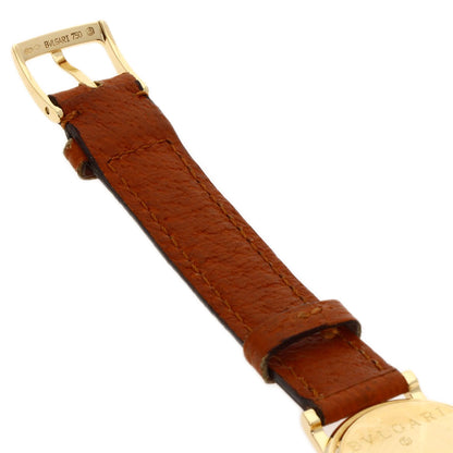 BVLGARI BVLGARI BVLGARI Jade Dial Watches BB26DGL K18 Yellow Gold/Leather Ladies