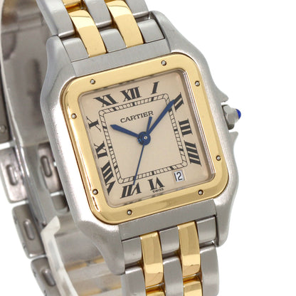 CARTIER PANTHEREMM 2 Row Watches W25028B6 Stainless Steel/SSxK18YG mens