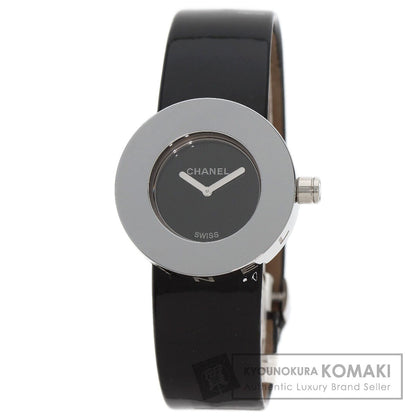 CHANEL La Ronde Watches H0579 Stainless Steel/Leather Ladies