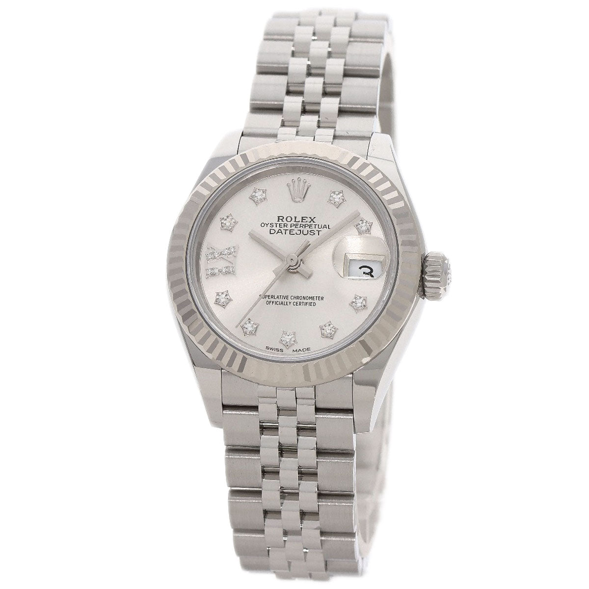 ROLEX Datejust 28 Star Diamond Watches 279174 Stainless Steel/Stainless Steel Ladies