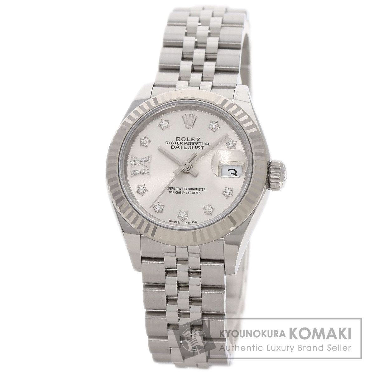 ROLEX Datejust 28 Star Diamond Watches 279174 Stainless Steel/Stainless Steel Ladies