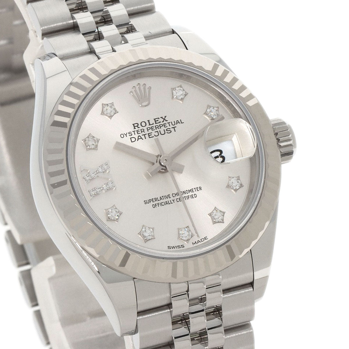 ROLEX Datejust 28 Star Diamond Watches 279174 Stainless Steel/Stainless Steel Ladies