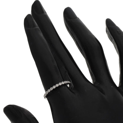 0.1ct Diamond Ring K10 White Gold  1.39g�@Ladies